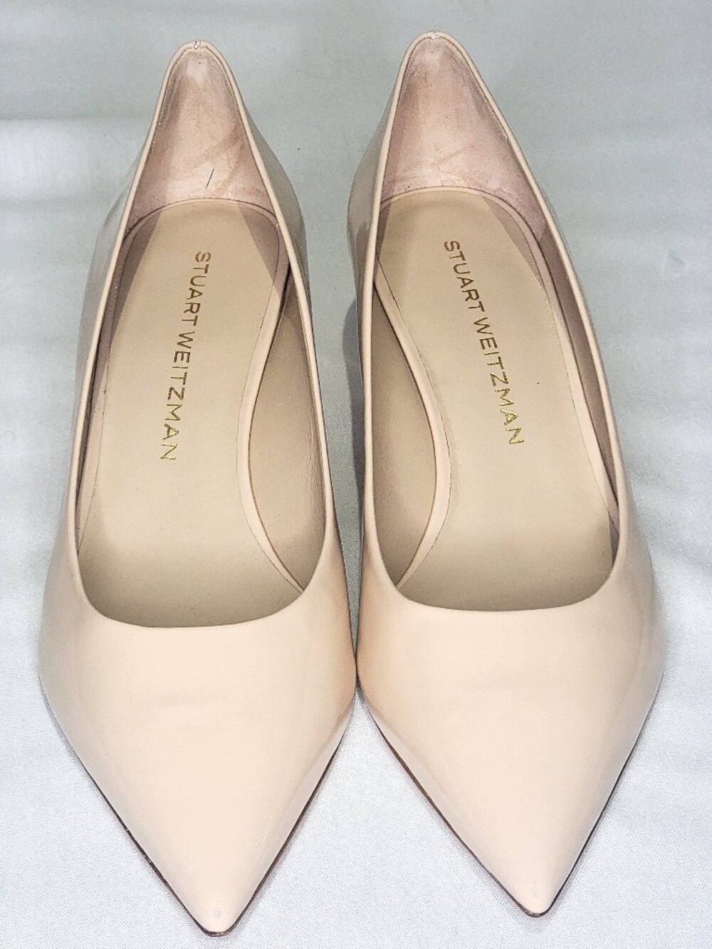 NWOT Stuart Weitzman Power 50 Kitten Heels Pump Size 40 - Picture 2 of 5